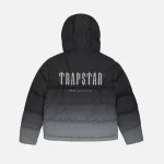 Trapstar Acolchada Con Capucha Decoded 2.0 Negro Chaqueta