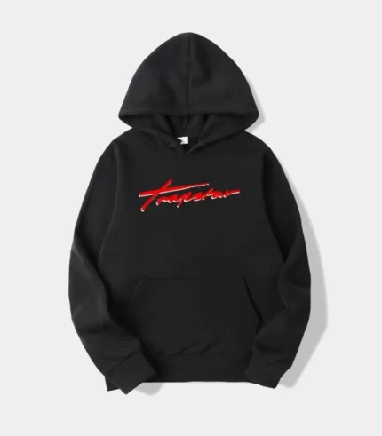 Trapstar Official Con Logo Rojo Sudadera